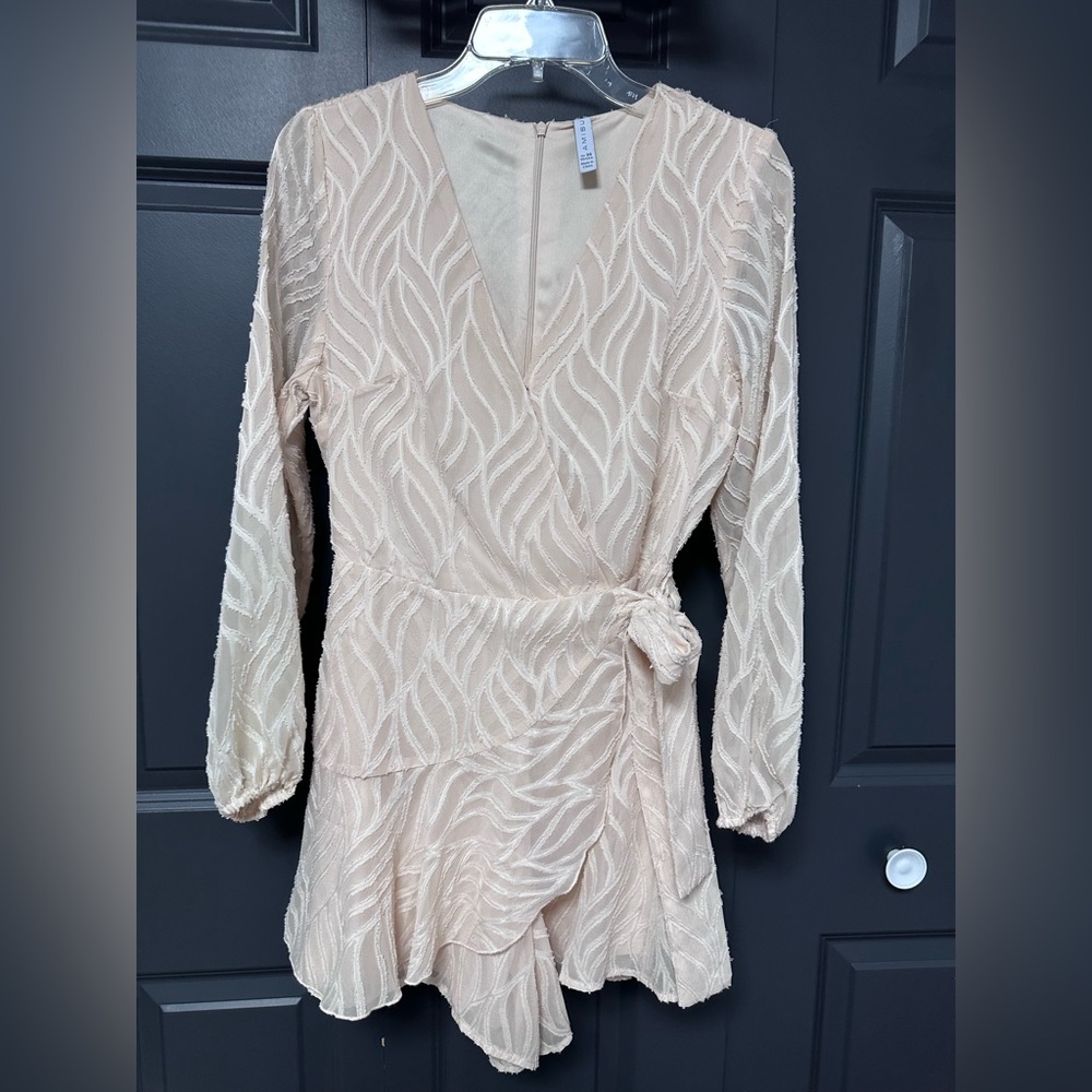 AMISU front wrap romper